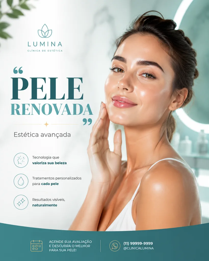 Post de estética facial